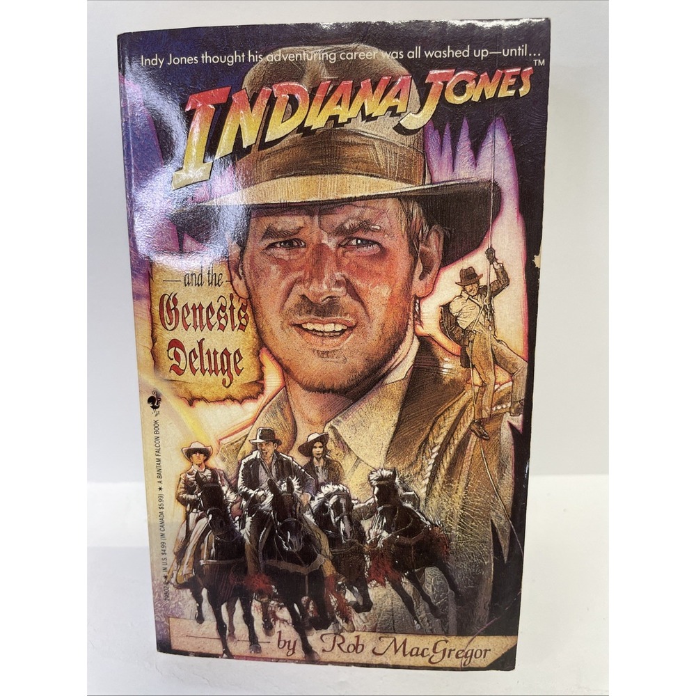 Indiana Jones and the Genesis Deluge by Rob Macgregor (1992) Paperback